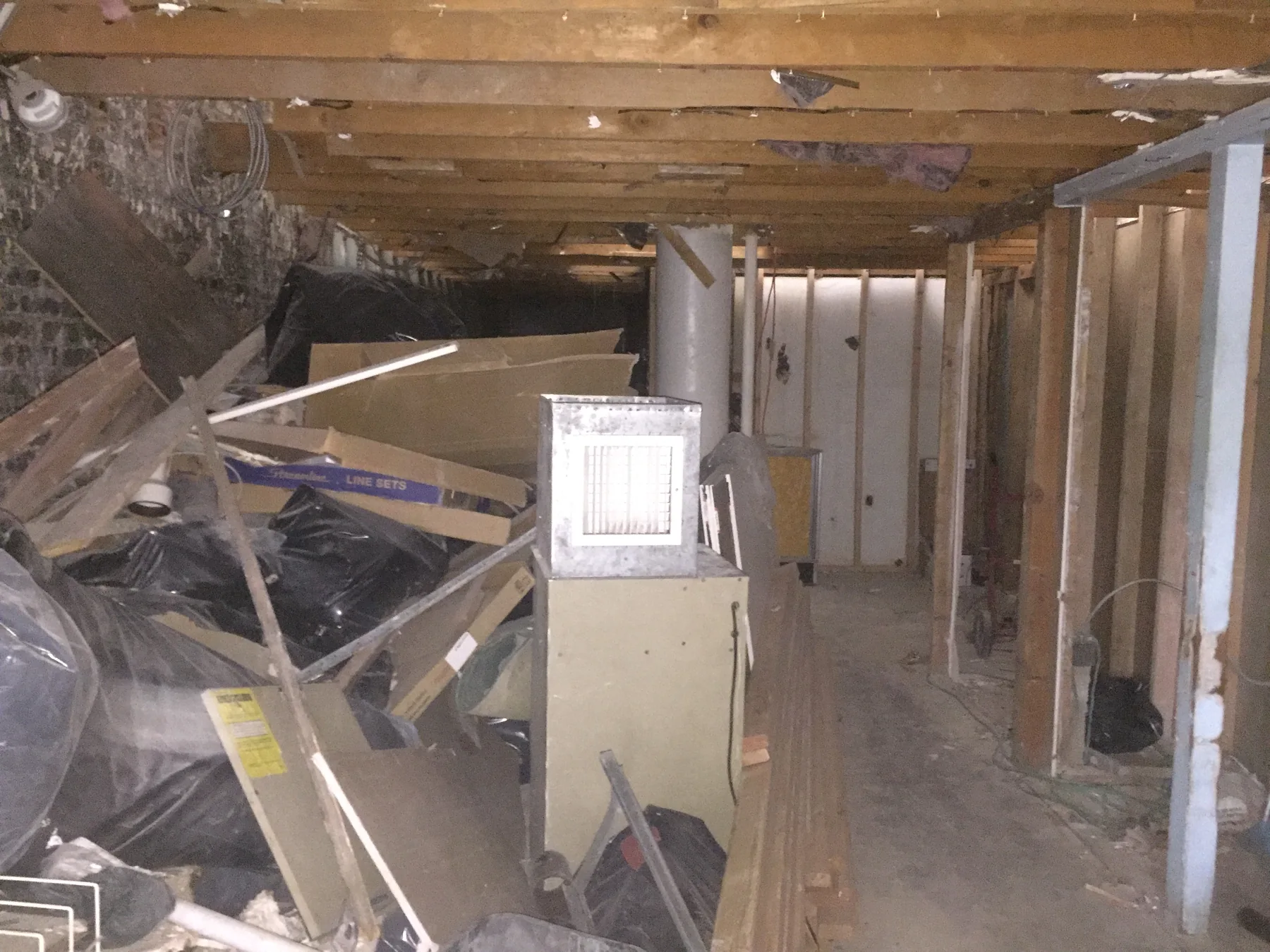 Grocery store cooling installation, project photo 5