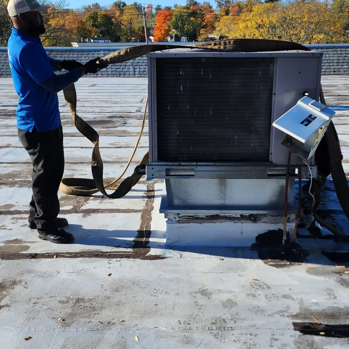 L’Oréal rooftop HVAC, project photo 3