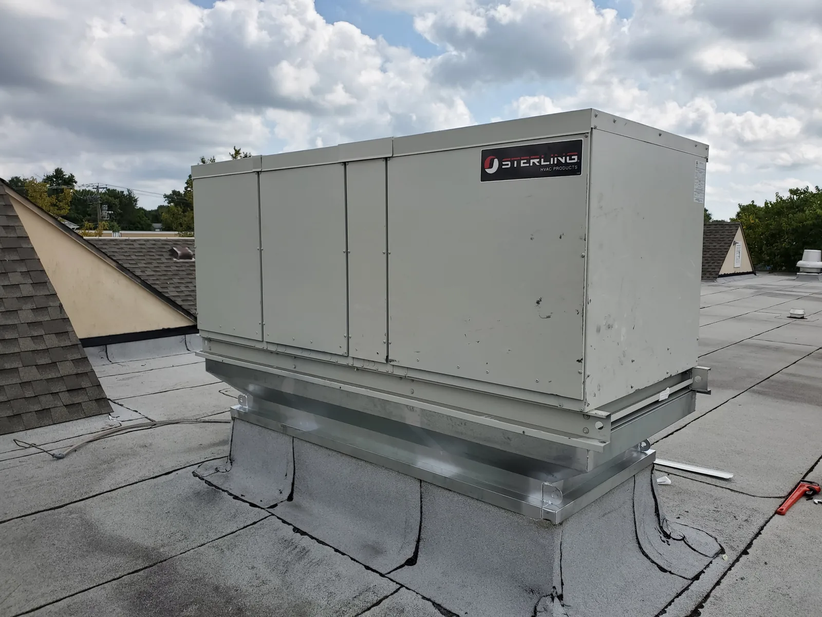 Walgreens rooftop unit, White Plains, project photo 2