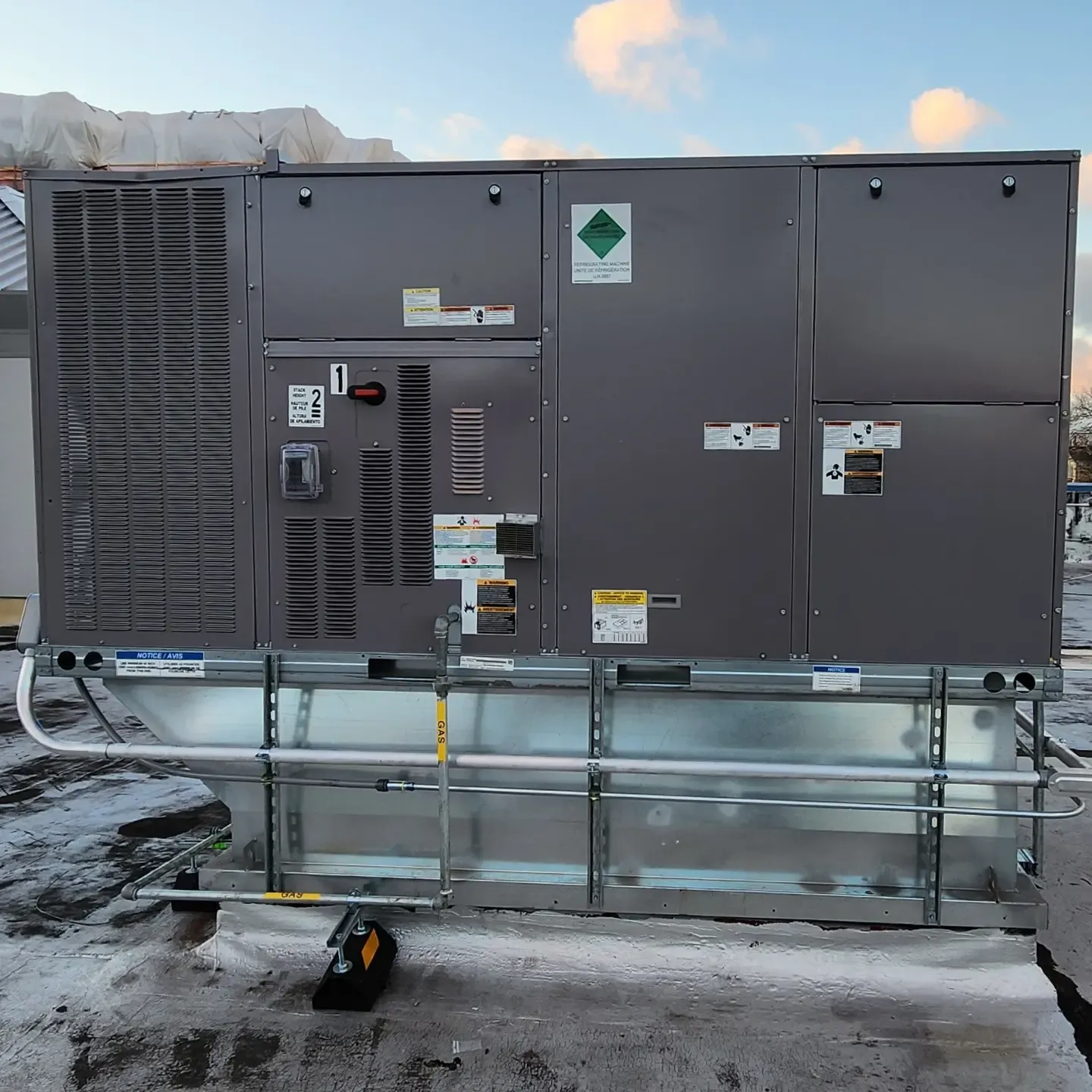 Rite Aid rooftop HVAC, White Plains, project photo 1
