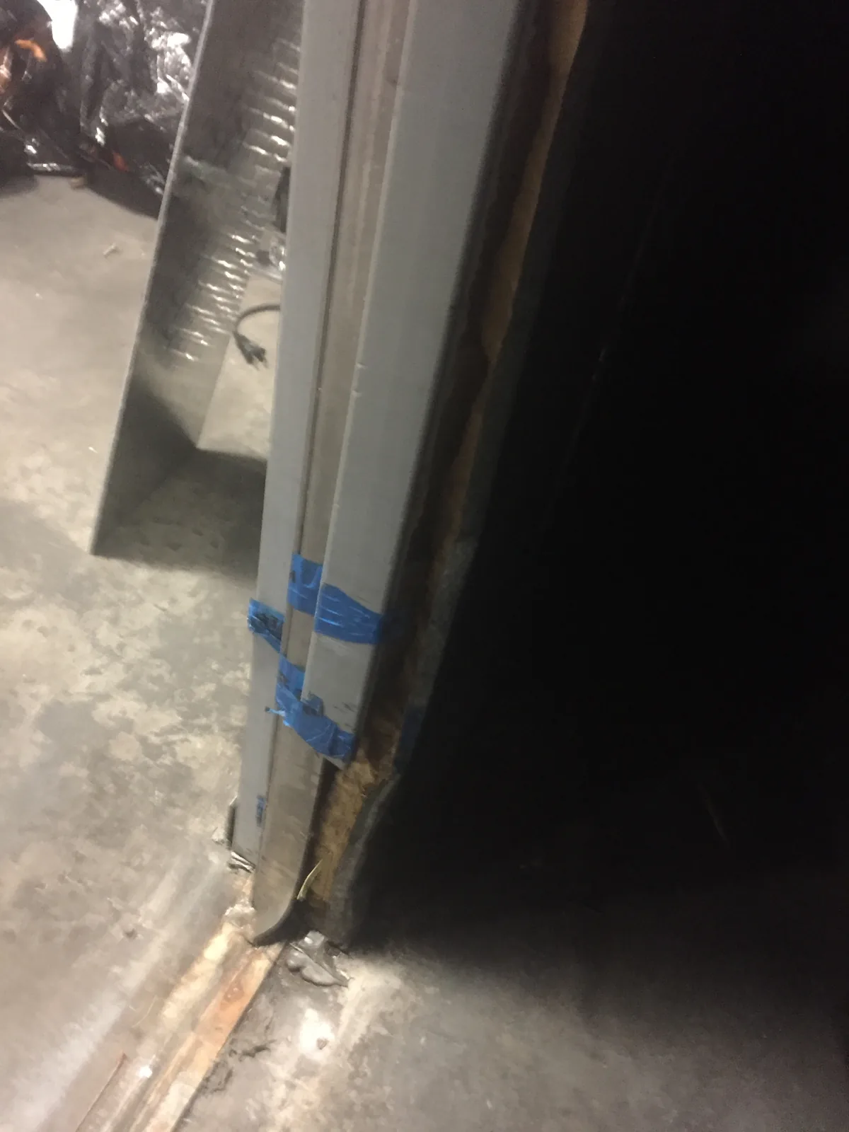 Warehouse walk-in door, project photo 2