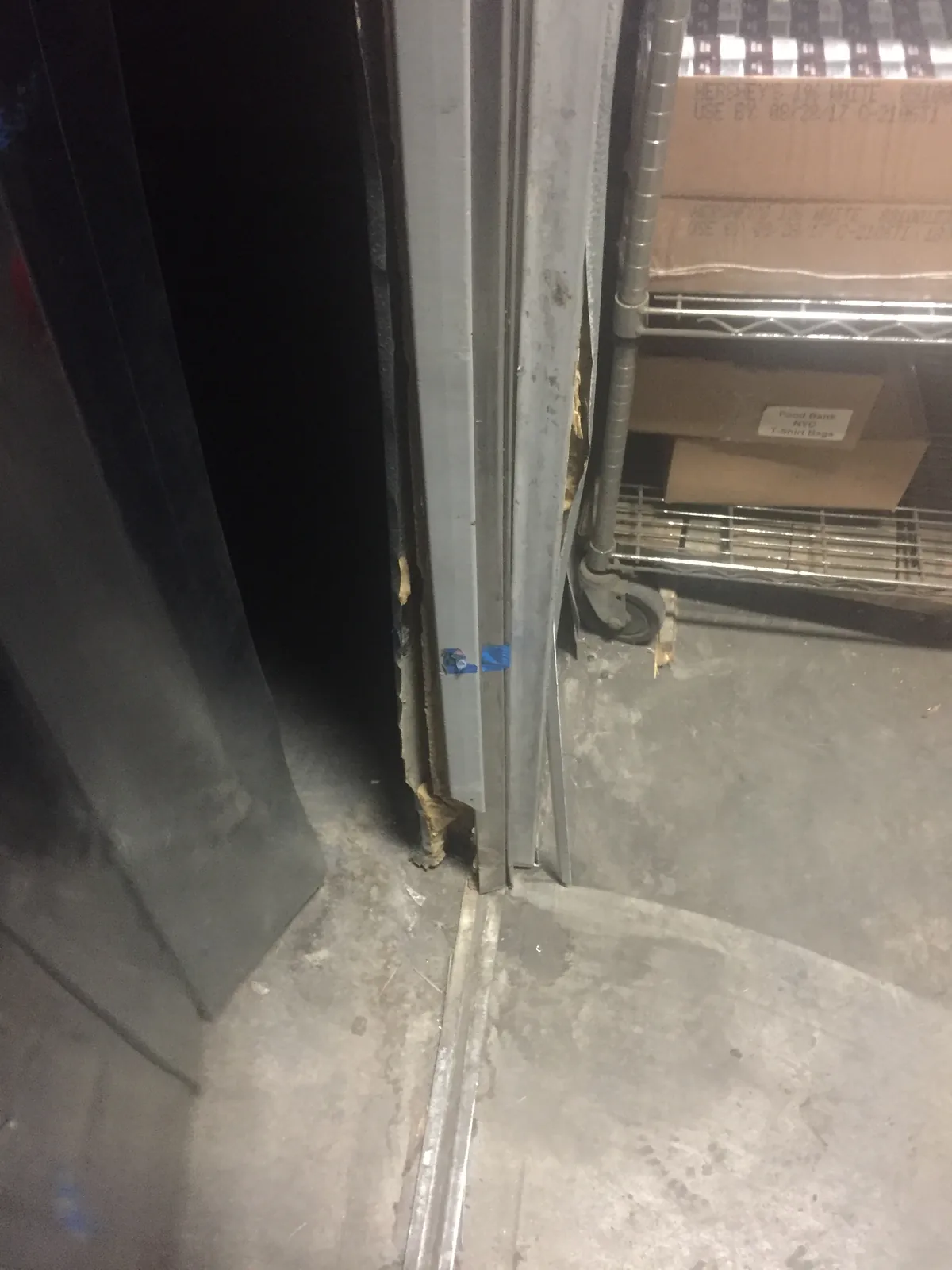 Warehouse walk-in door, project photo 4