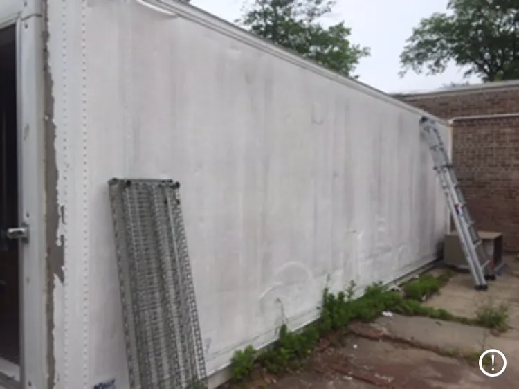 Walk-in refrigeration replacement, project photo 1
