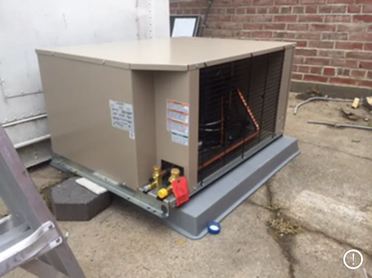 Walk-in refrigeration replacement, project photo 2
