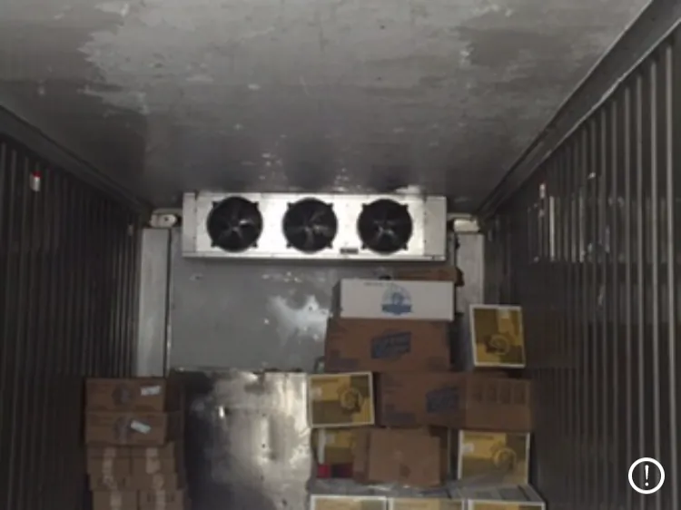 Walk-in refrigeration replacement, project photo 3