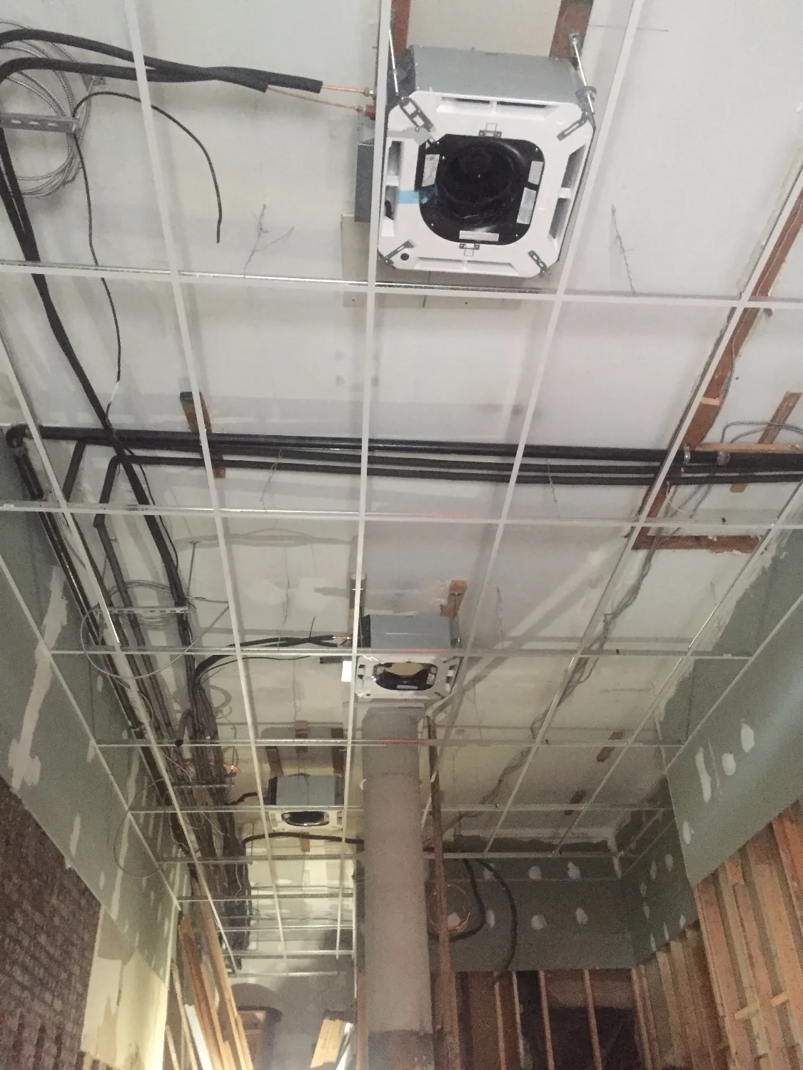 Grocery store cooling installation, project photo 1