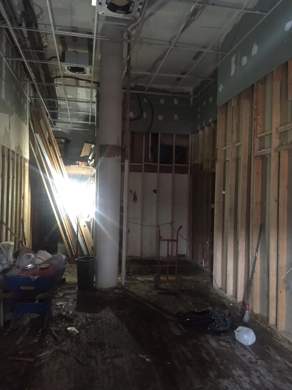 Grocery store cooling installation, project photo 2