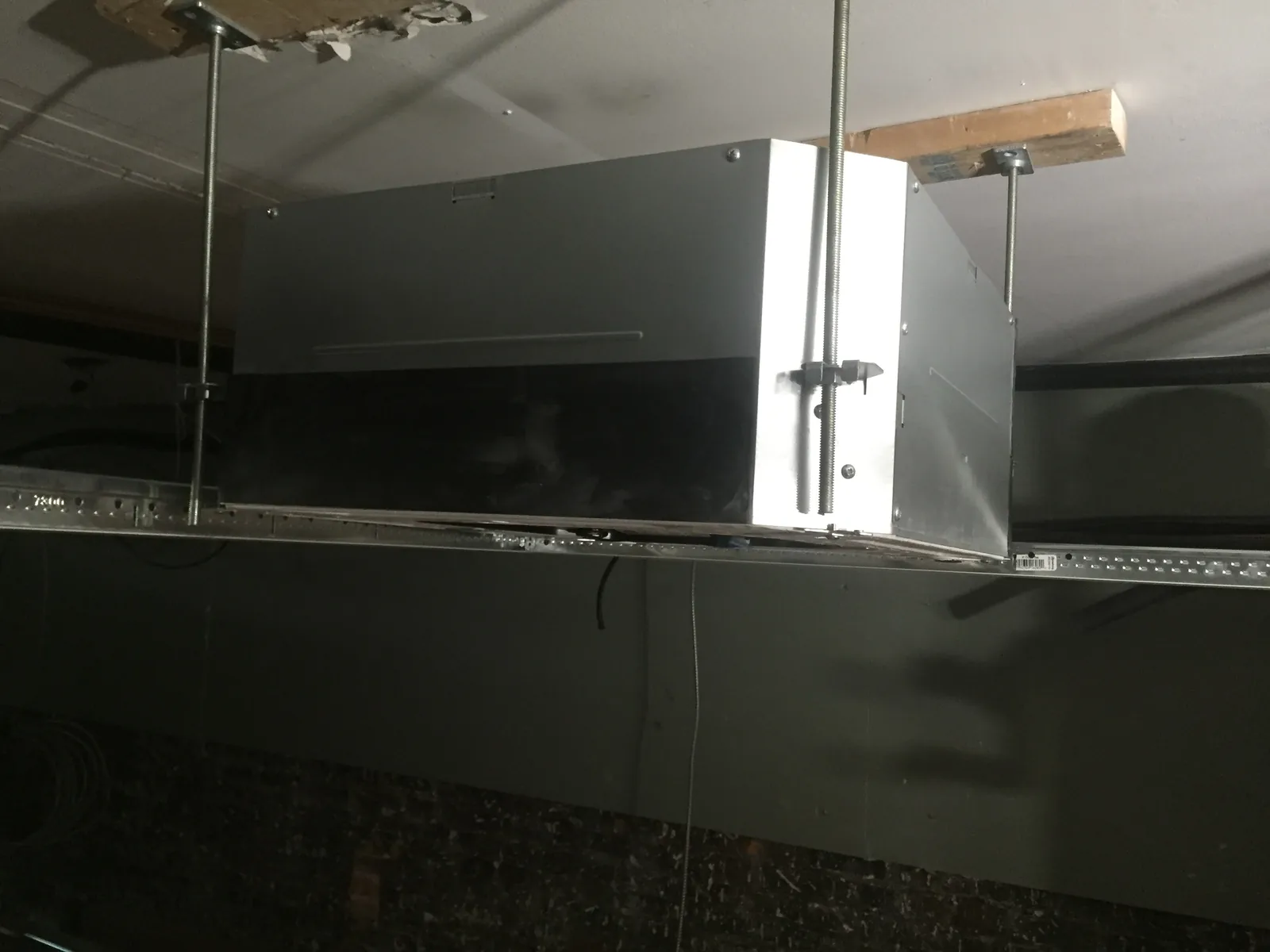 Grocery store cooling installation, project photo 4