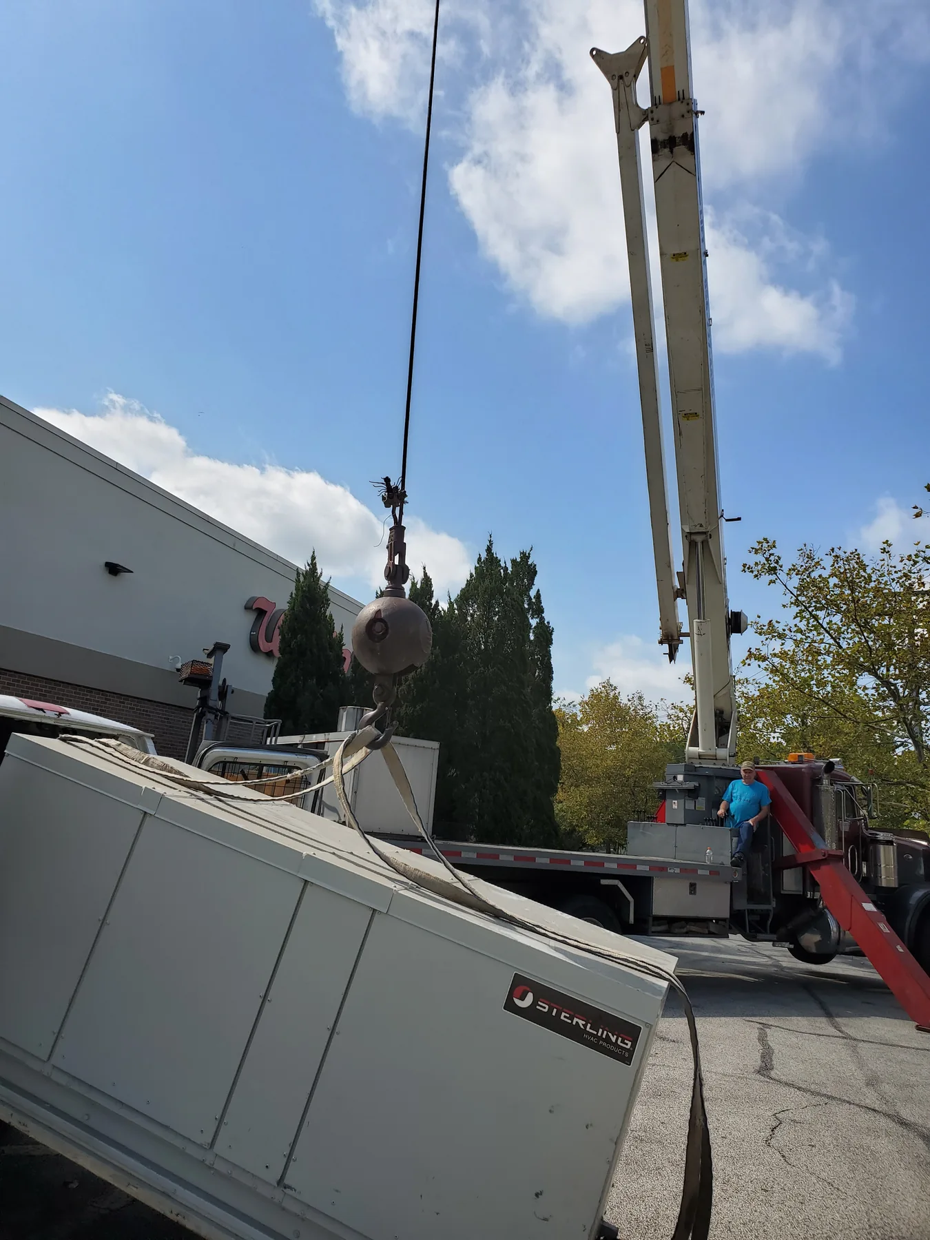 Walgreens rooftop unit, White Plains, project photo 4
