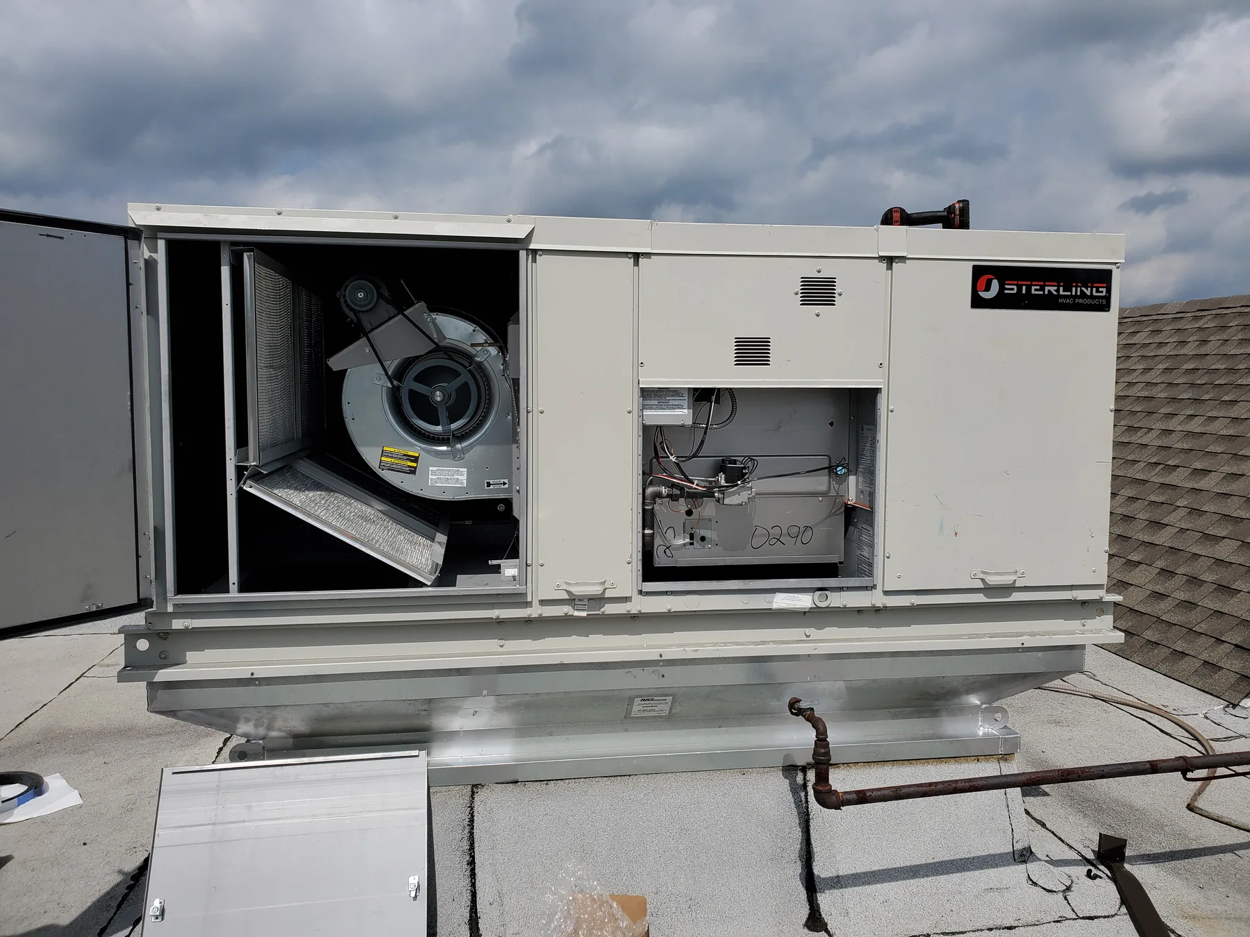 Walgreens rooftop unit, White Plains, project photo 5