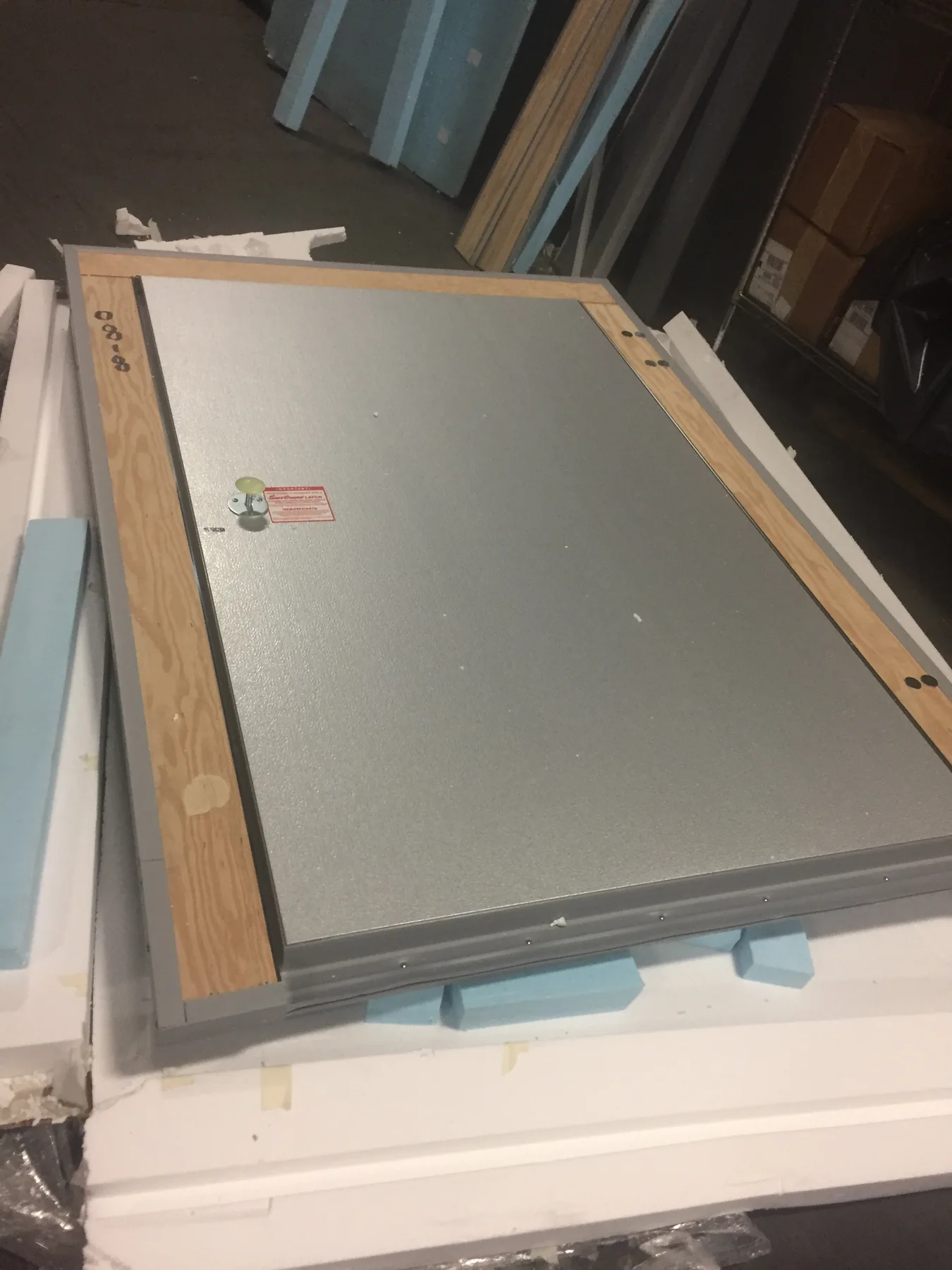 Warehouse walk-in door, project photo 6