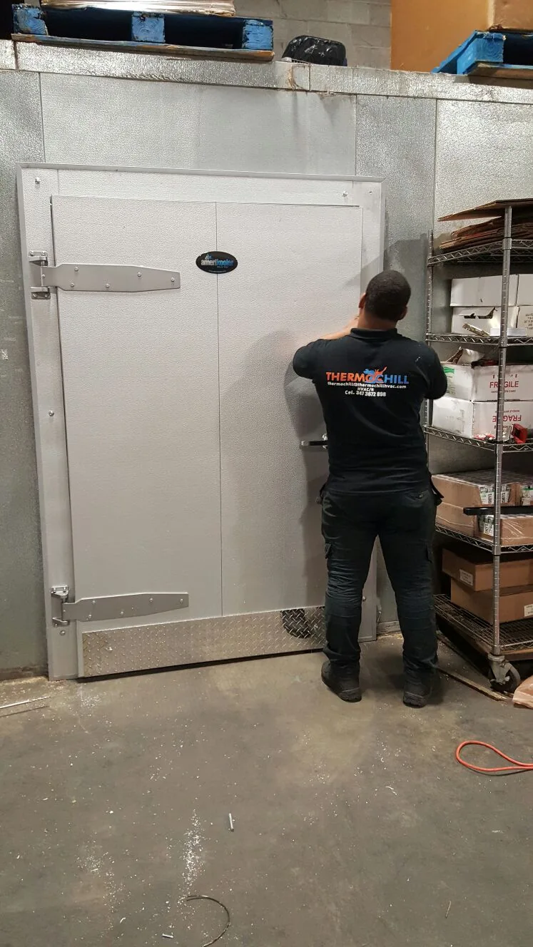 Warehouse walk-in door, project photo 7