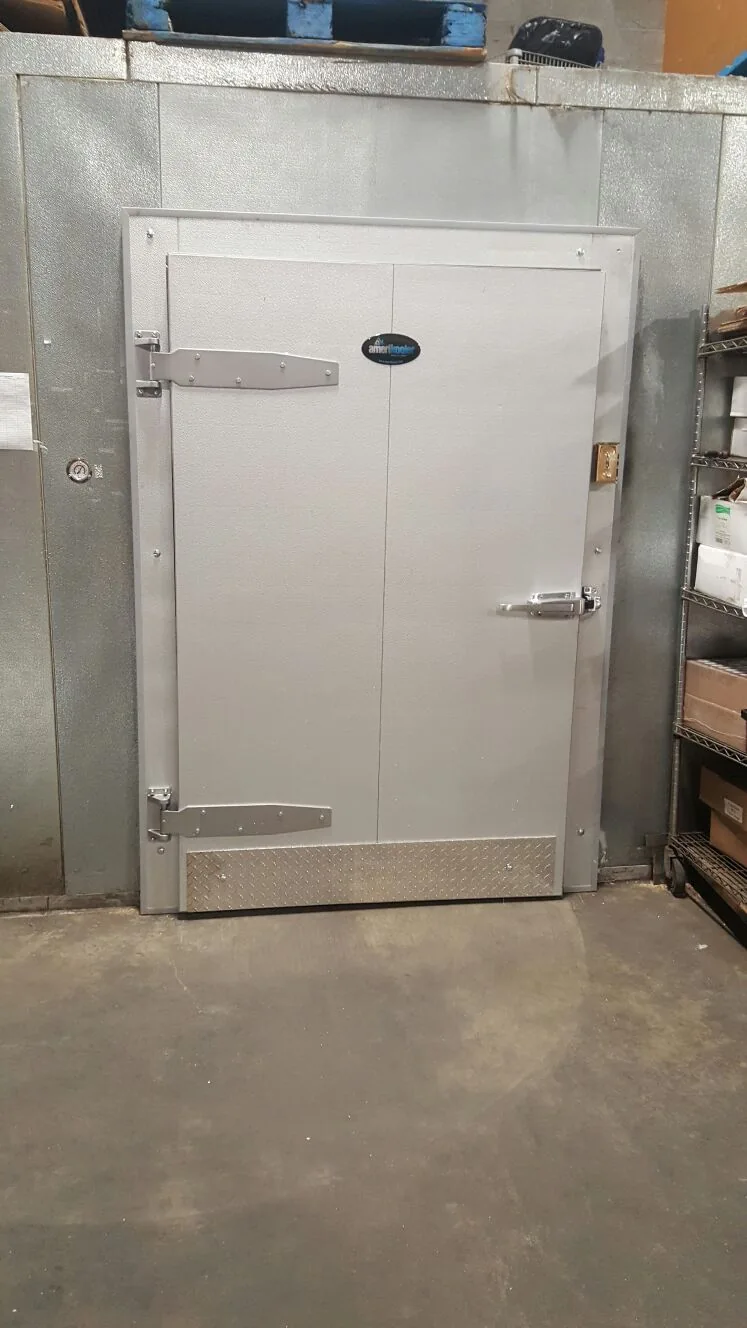 Warehouse walk-in door, project photo 8